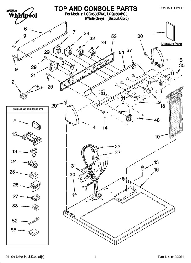 Diagram for LGQ9508PG0