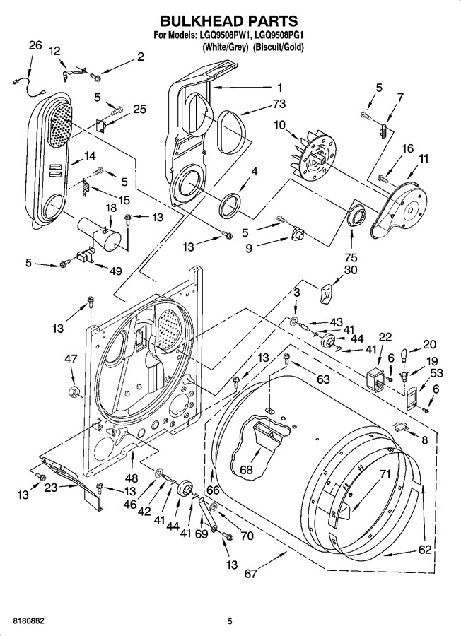Diagram for LGQ9508PG1