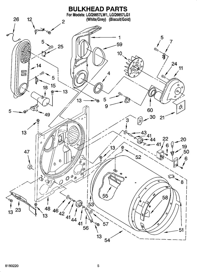 Diagram for LGQ9857LG1