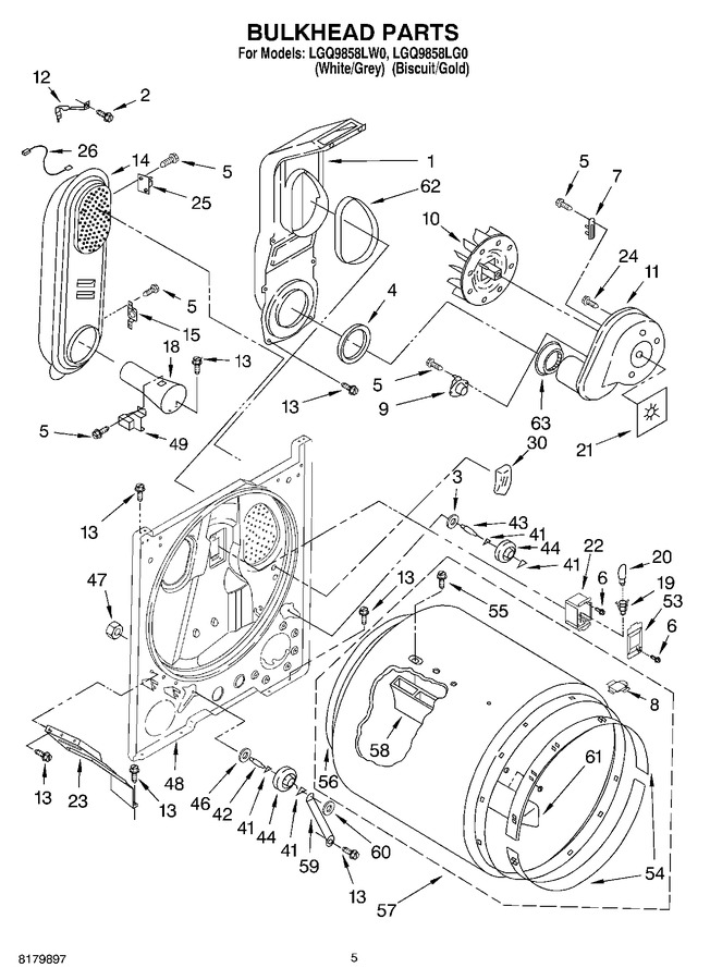 Diagram for LGQ9858LG0