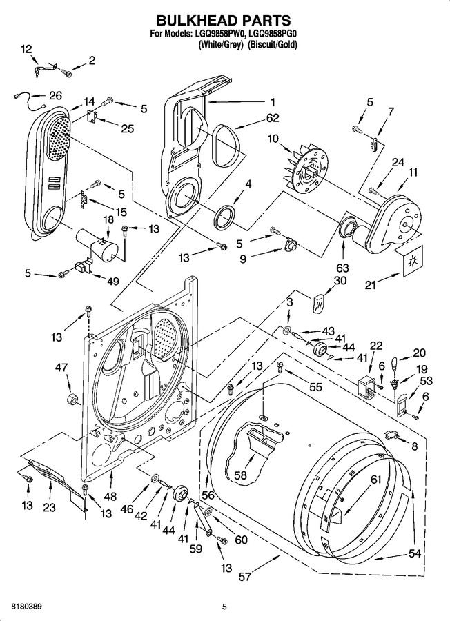 Diagram for LGQ9858PG0