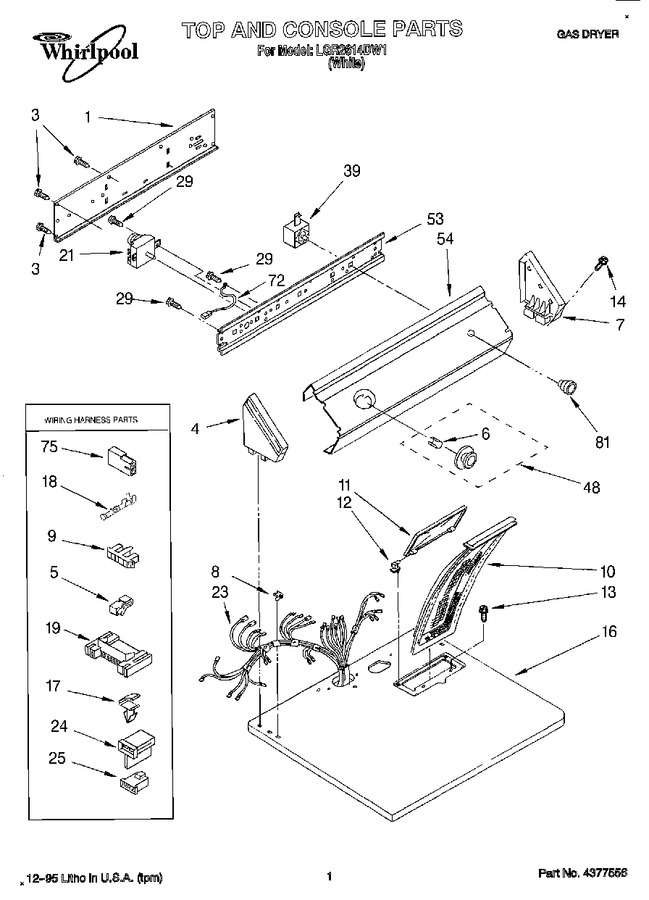 Diagram for LGR2614DW1