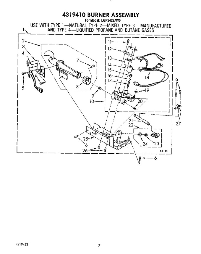Diagram for LGR3422AW0