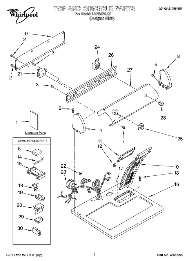 Diagram for LGR3624JQ1