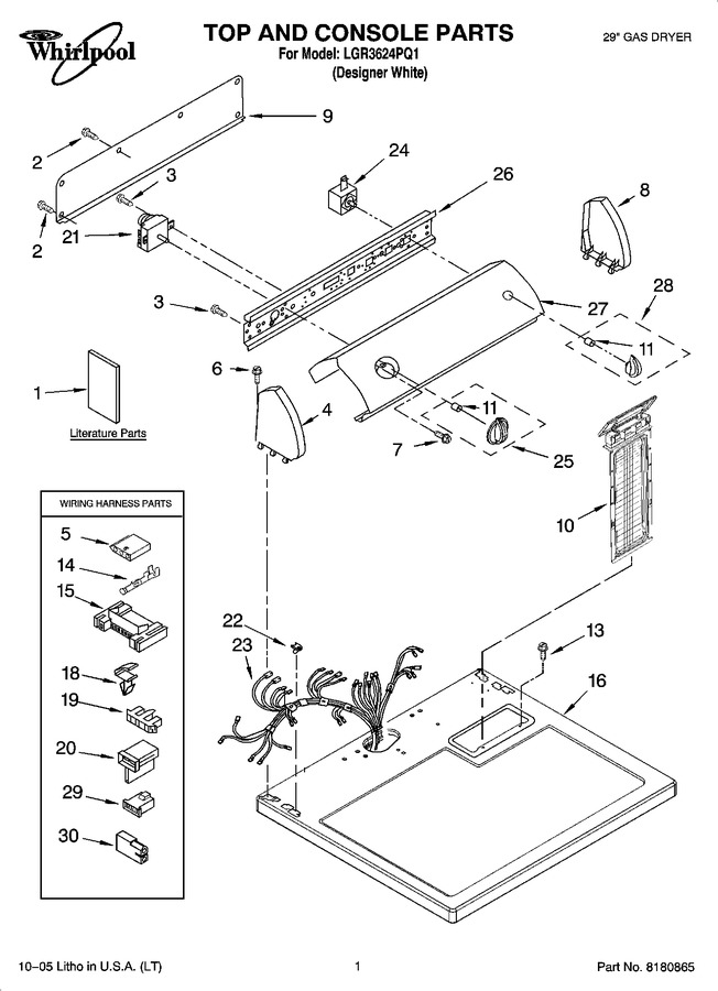 Diagram for LGR3624PQ1