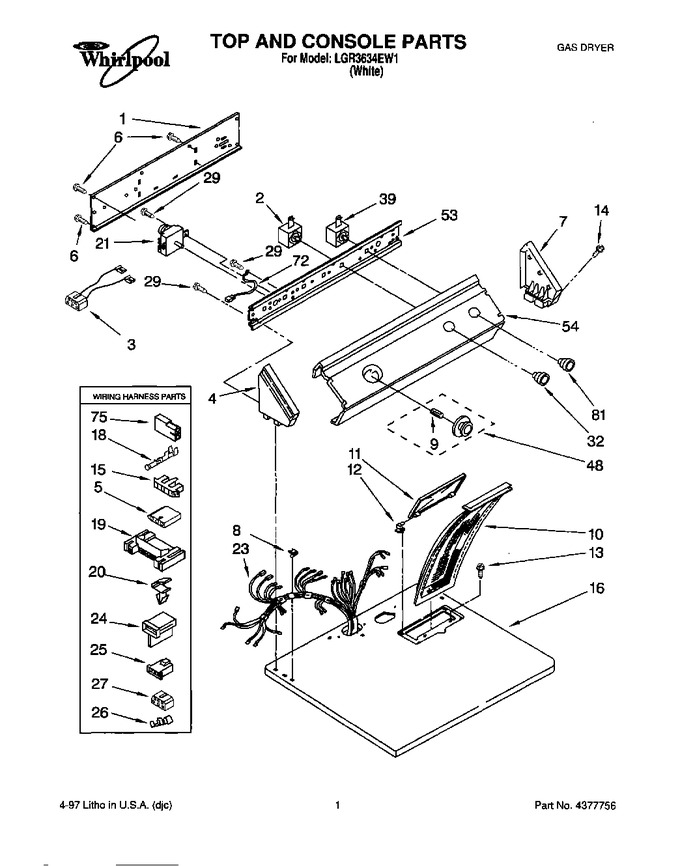Diagram for LGR3634EW1