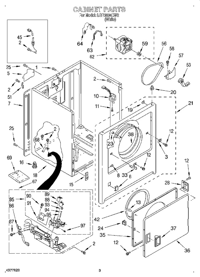 Diagram for LGR3634EW2