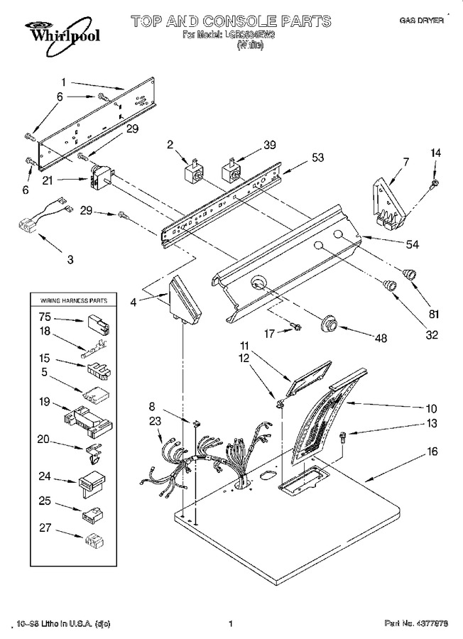 Diagram for LGR3634EW3