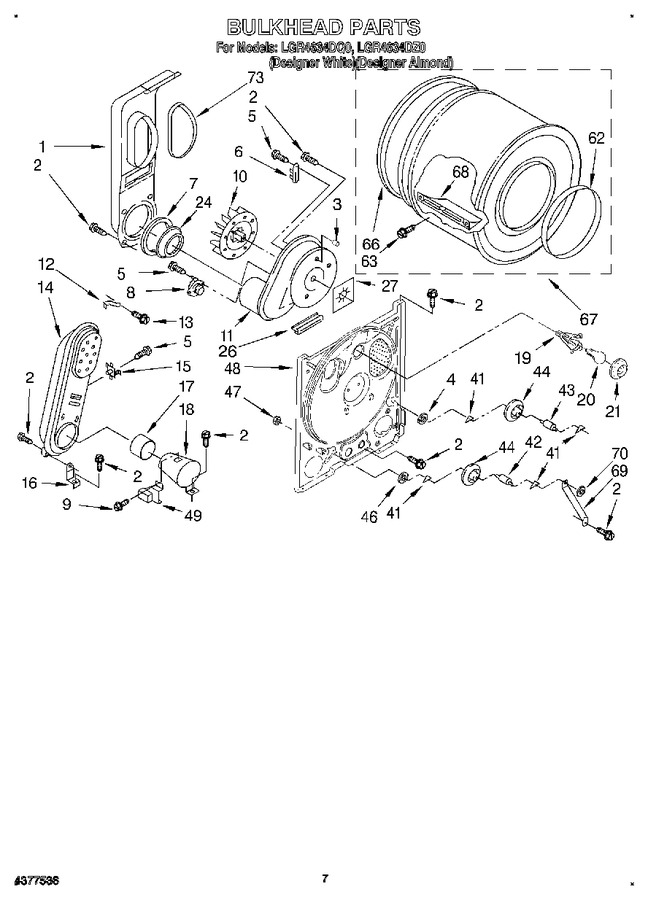Diagram for LGR4634DZ0