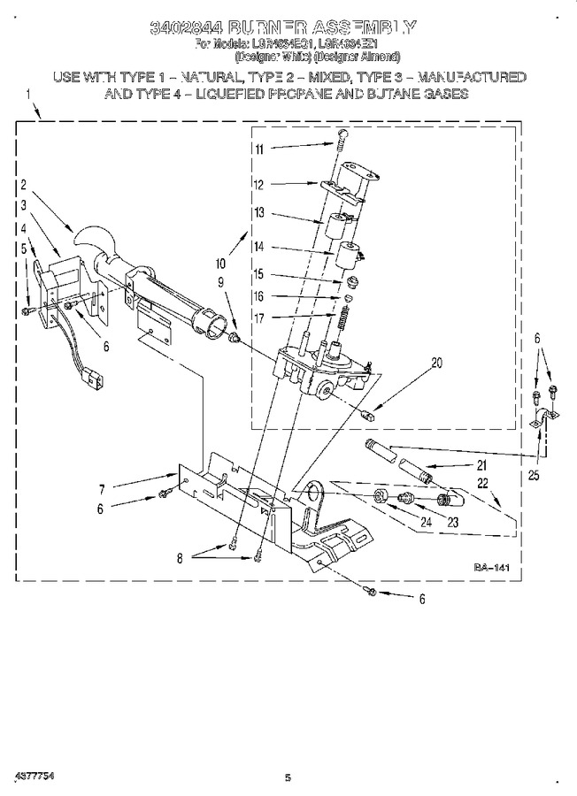 Diagram for LGR4634EZ1