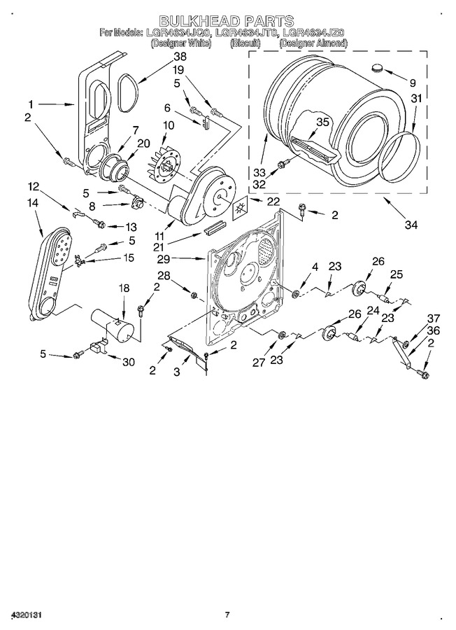 Diagram for LGR4634JZ0