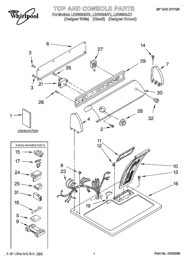 Diagram for LGR4634JQ1