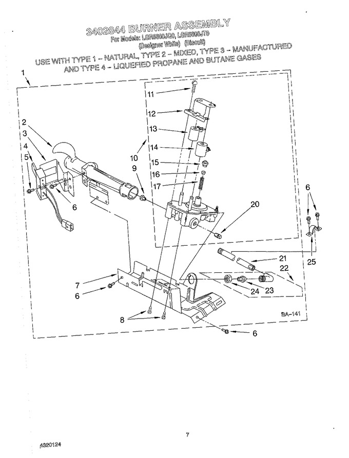 Diagram for LGR5600JT0