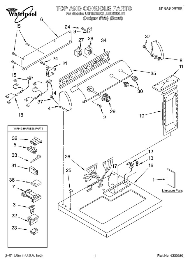 Diagram for LGR5600JT1