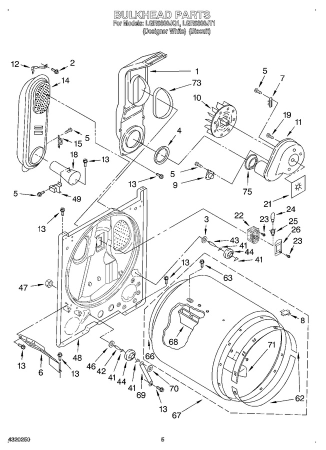 Diagram for LGR5600JT1