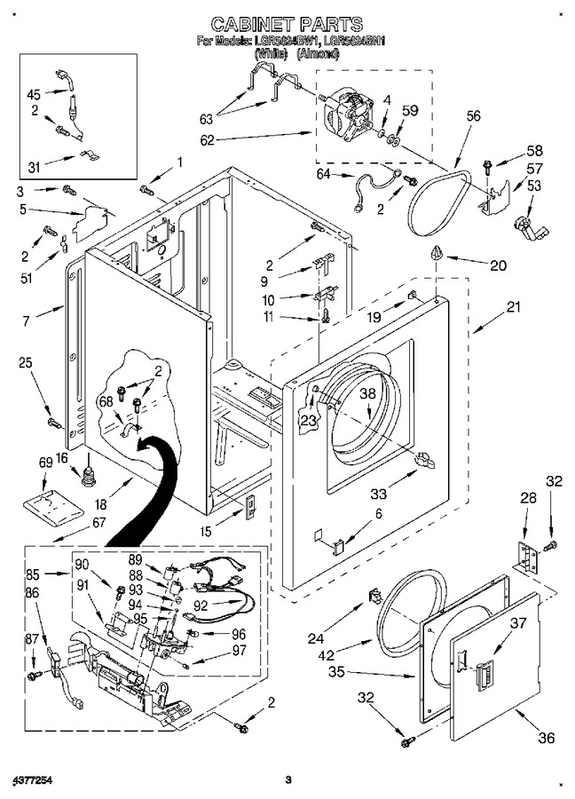 Diagram for LGR5624BW1