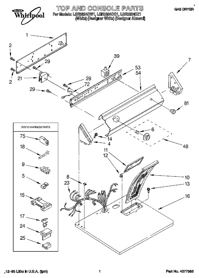 Diagram for LGR5624DZ1