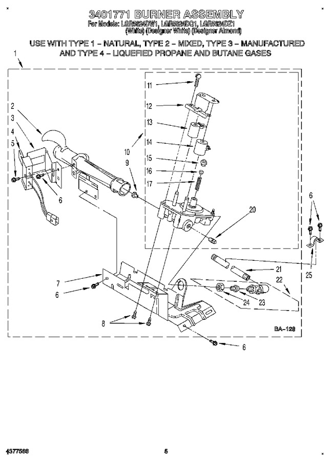 Diagram for LGR5624DQ1