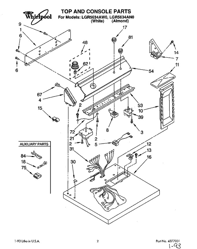 Diagram for LGR5634AN0