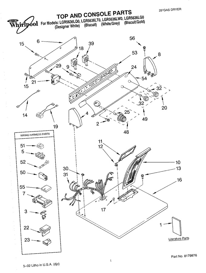 Diagram for LGR5636LG0