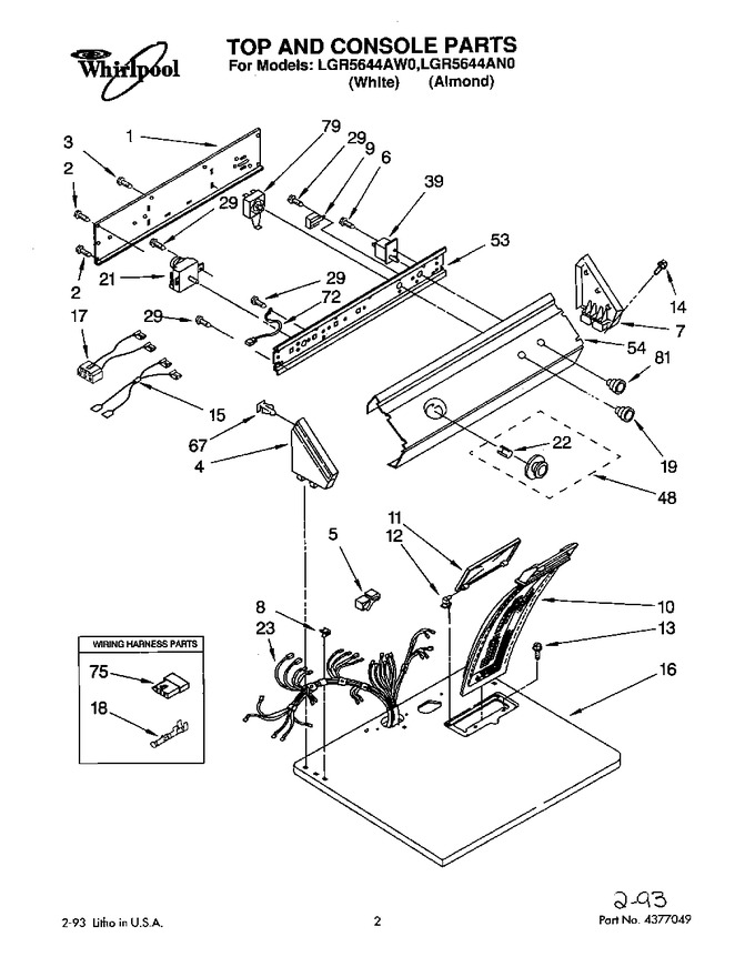 Diagram for LGR5644AW0