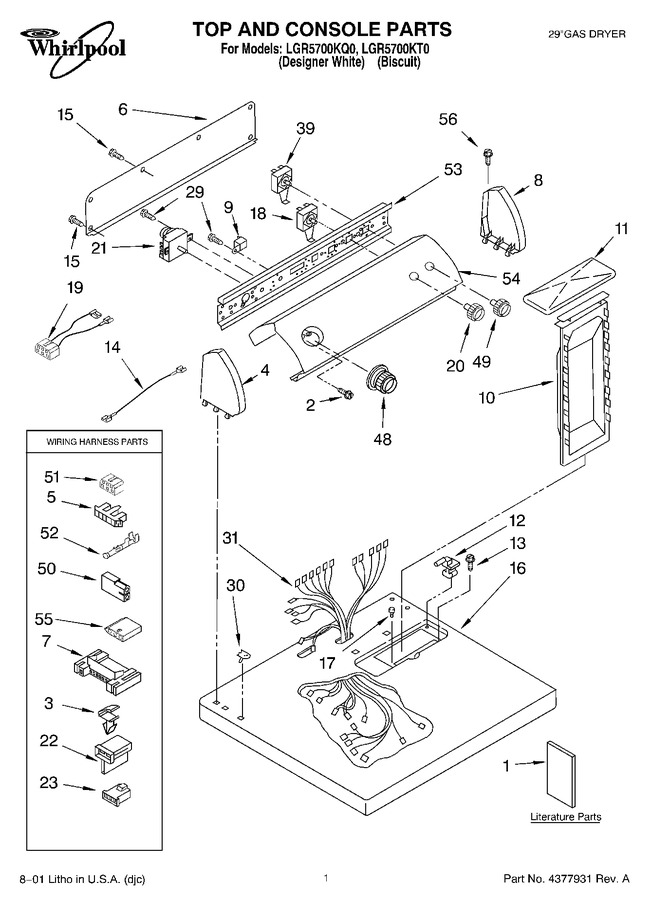 Diagram for LGR5700KT0