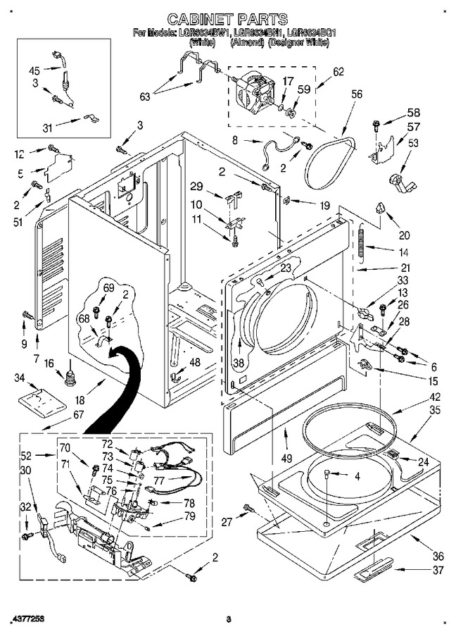 Diagram for LGR6634BN1
