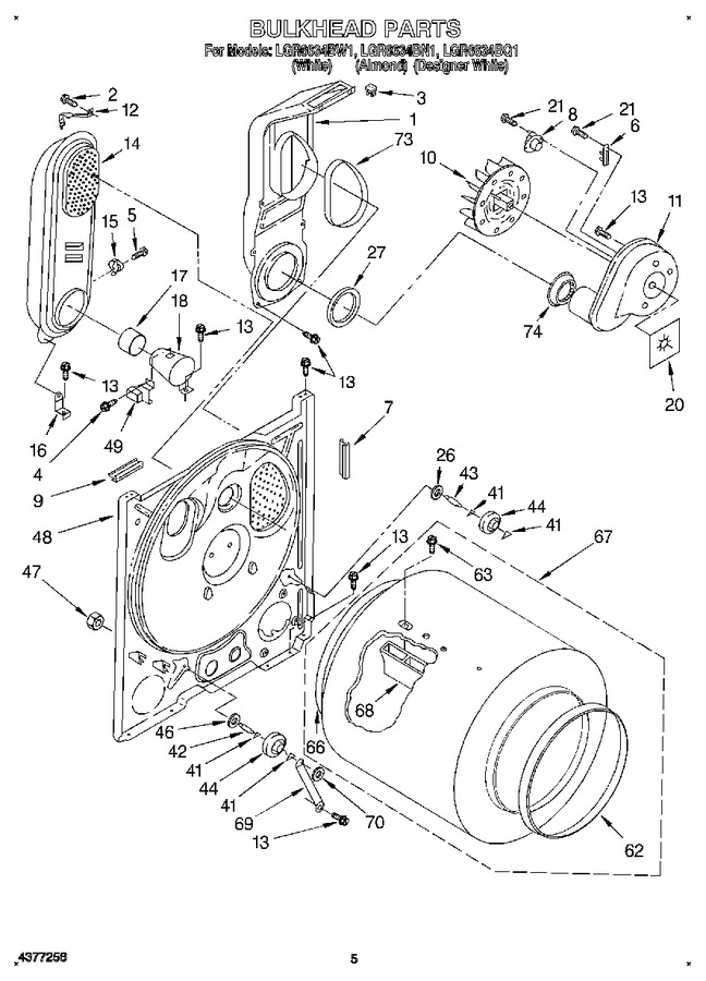 Diagram for LGR6634BN1