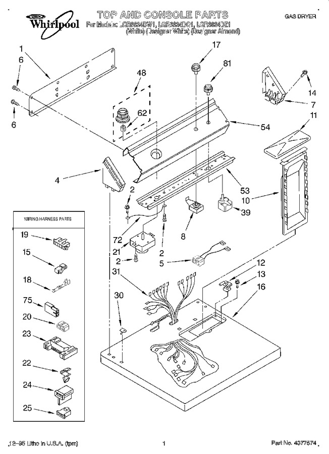 Diagram for LGR6634DQ1