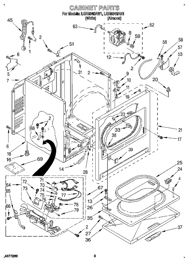 Diagram for LGR6848AW1