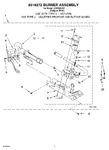 Diagram for 04 - 8318272 Burner