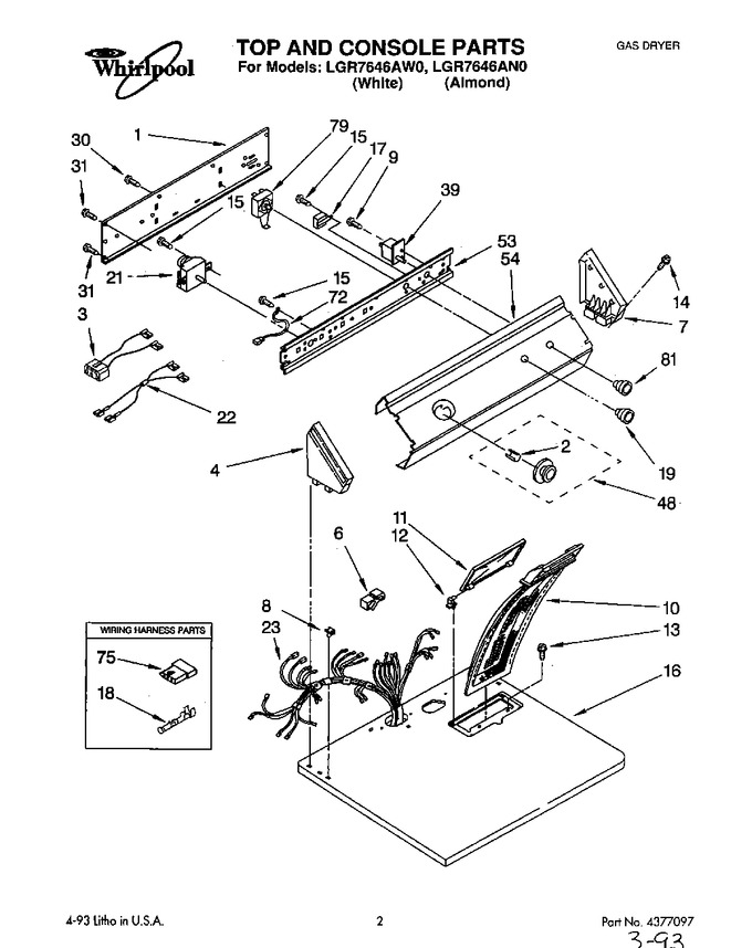 Diagram for LGR7646AN0