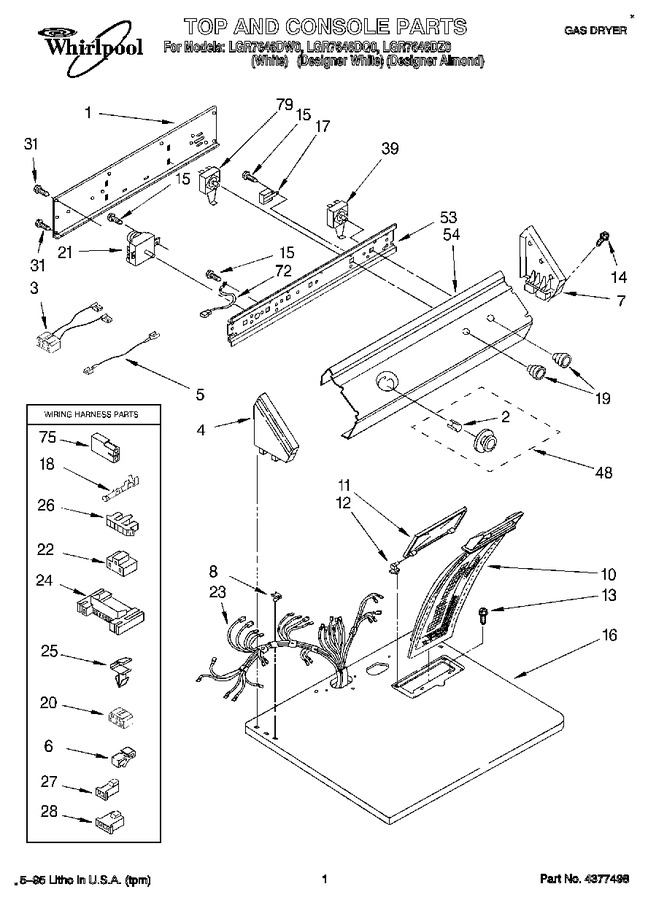 Diagram for LGR7646DW0