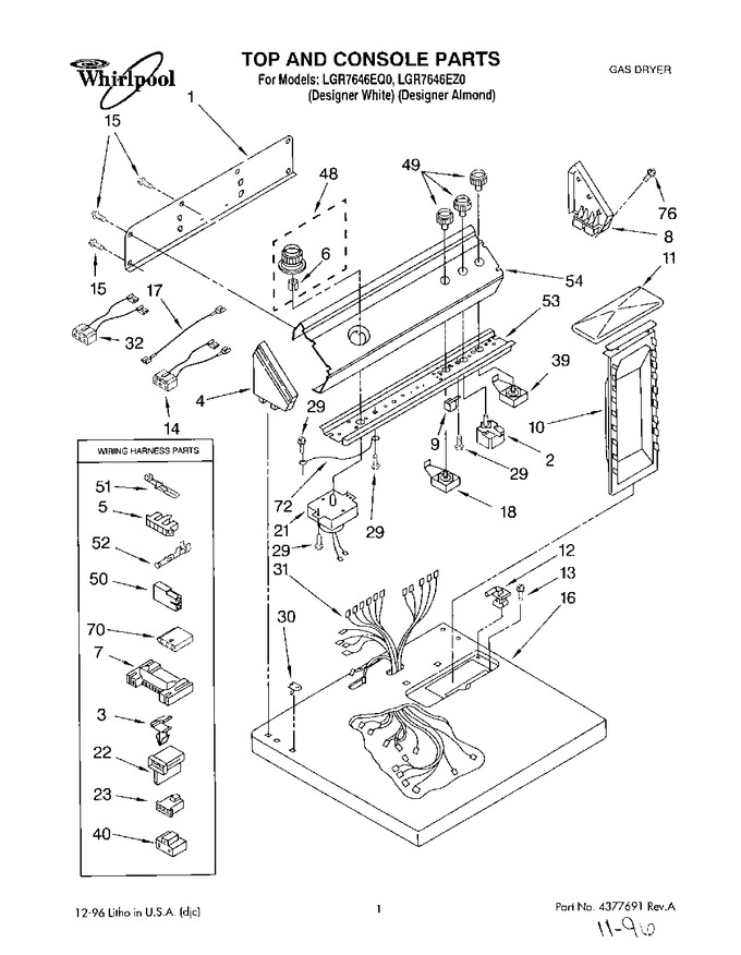Diagram for LGR7646EZ0