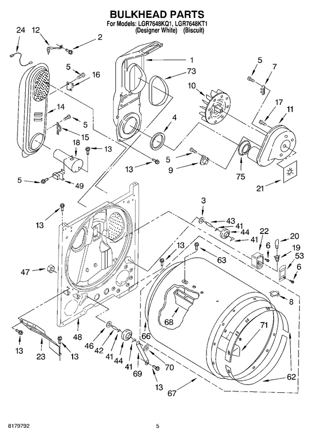 Diagram for LGR7648KT1