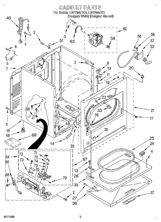 Diagram for LGR7848DQ1