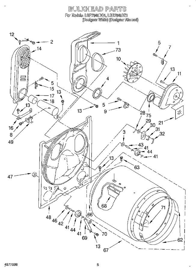 Diagram for LGR7848DQ1