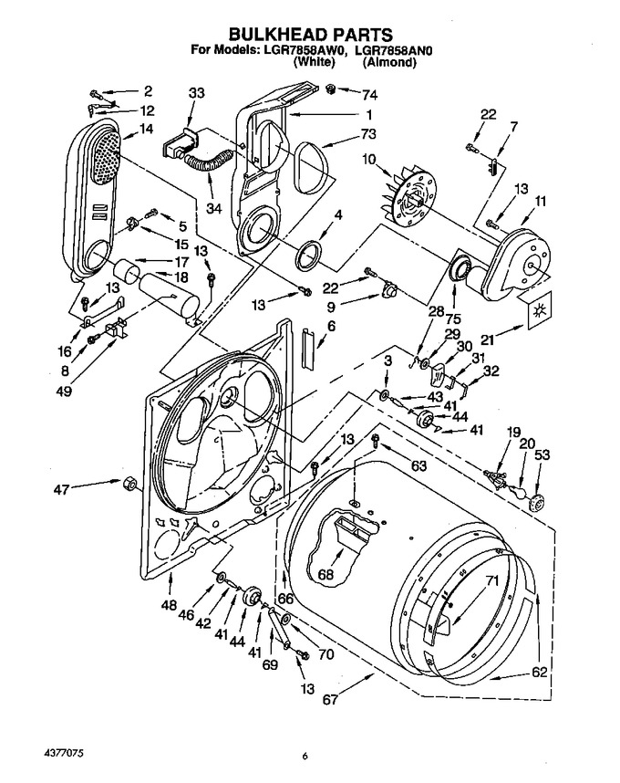 Diagram for LGR7858AN0