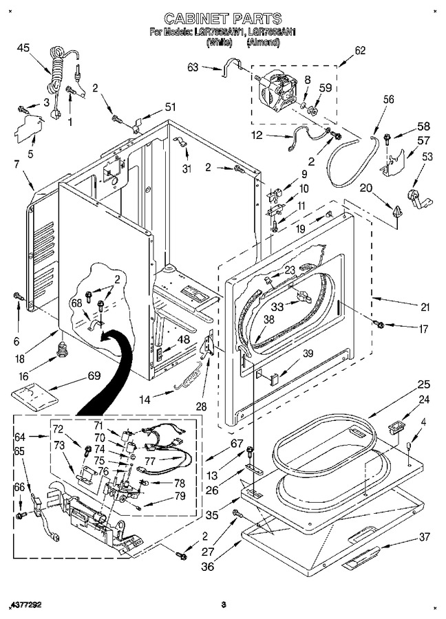 Diagram for LGR7858AN1