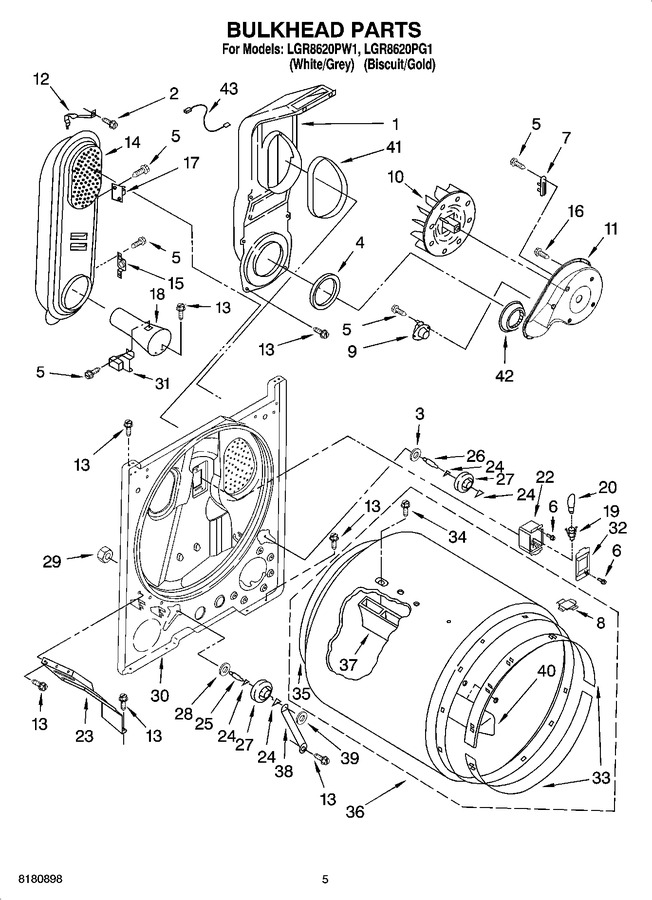 Diagram for LGR8620PW1