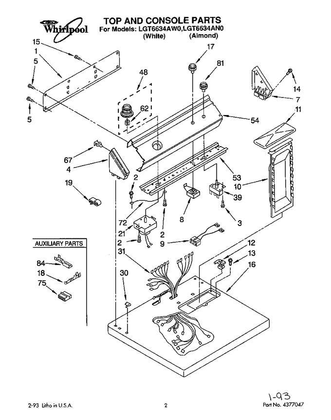 Diagram for LGT6634AN0