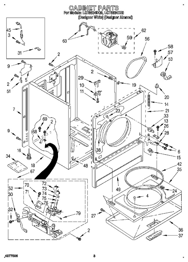 Diagram for LGT6634DZ0