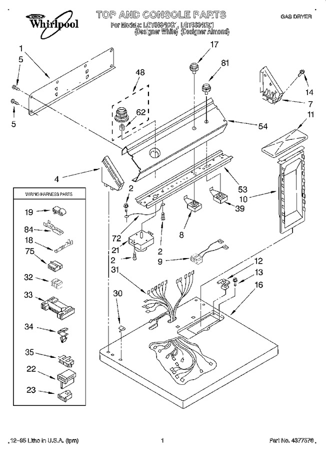 Diagram for LGT6634DQ1