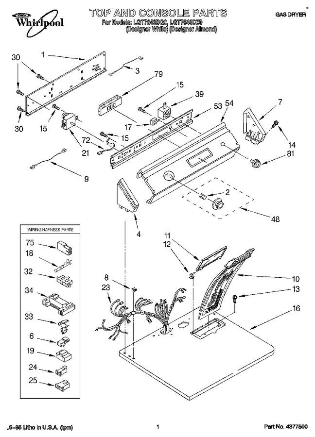 Diagram for LGT7646DQ0