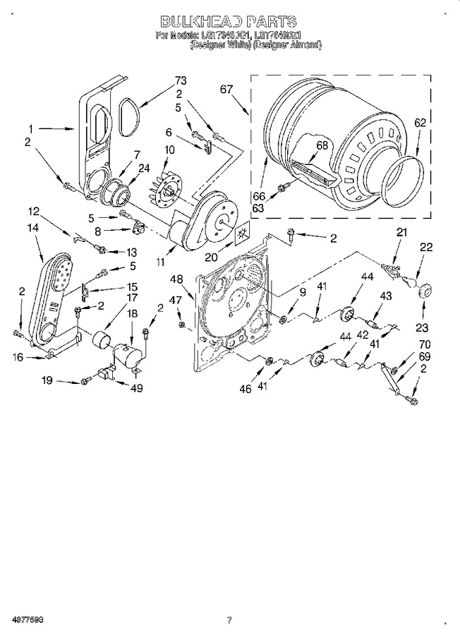 Diagram for LGT7646DZ1