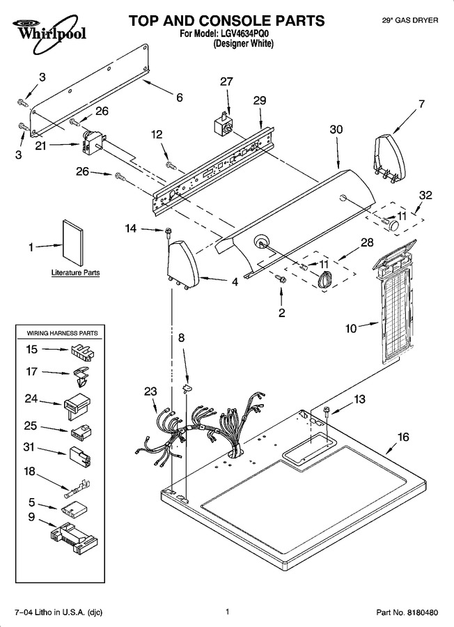 Diagram for LGV4634PQ0