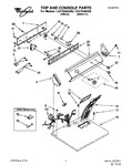 Diagram for 01 - Top And Console, Lit/optional