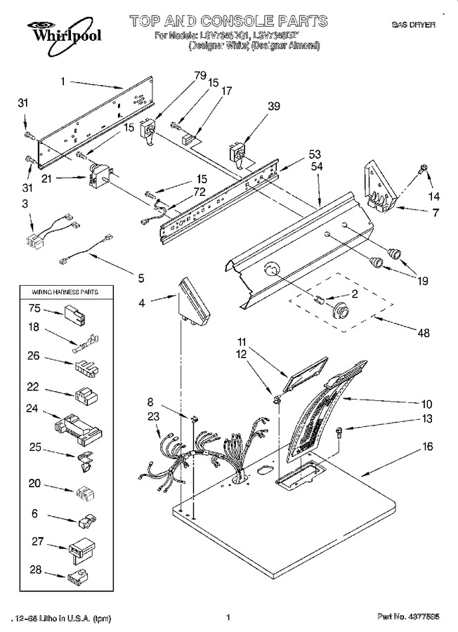 Diagram for LGV7646DZ1