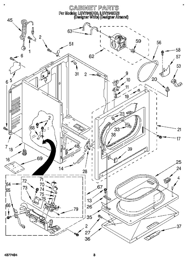 Diagram for LGV7848DZ0