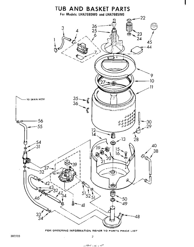 Diagram for LHA7685W0